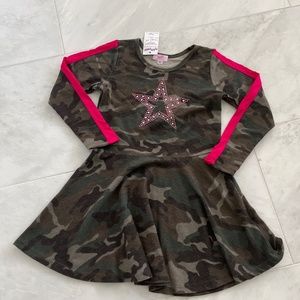 Girls size 6X camo dress